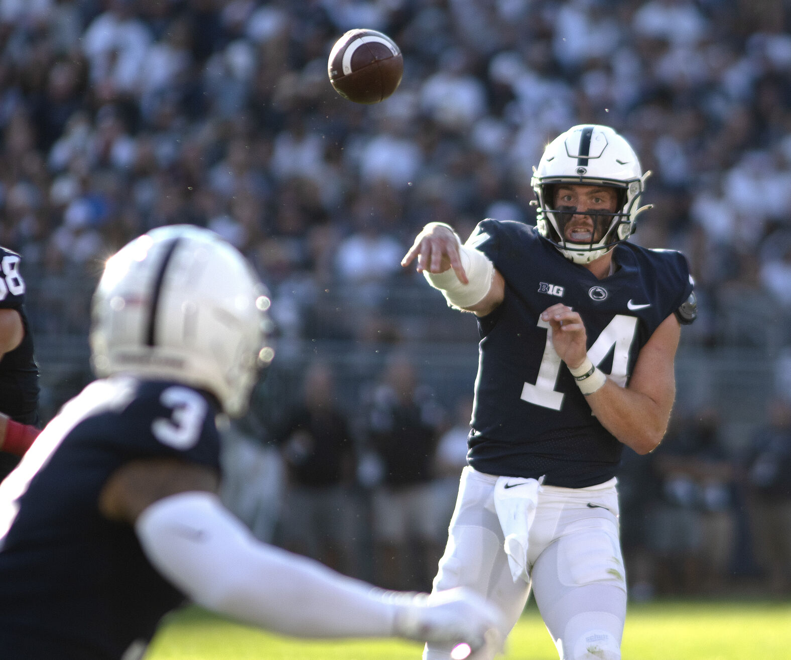Penn State football vs. Ball State, Clifford (14) & Washington (3)